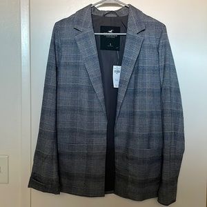 Hollister - women’s grey blazer, size small.